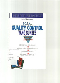 Total Quality Control Yang Sukses