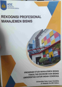 REKOGNISI PROFESIONAL MANAJEMEN BISNIS
