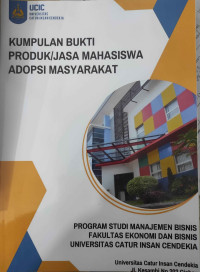 KUMPULAN BUKTI PRODUK/JASA MAHASISWA ADOPSI MASYARAKAT
